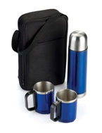 Amazon Stainless Steel Flask Set - Blue