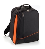 4 Set Picnic Backpack - Black/Orange