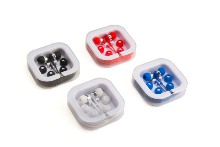 Earbud Set - Available in: Black, Blue, Red or White