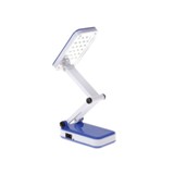 Solar - LED Fold Down Desk Lamp - Avail Blue, White or Red