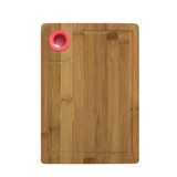 Cutting Board - Bamboo Red Ring 38 x 28c