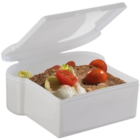 Plastic bread shaped lunch box