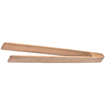 Wooden grill/salad tongs