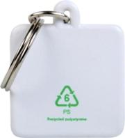 Eco friendly plastic key rings - made from recycled plastic.