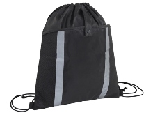 Front Pouch Drawstring Bag