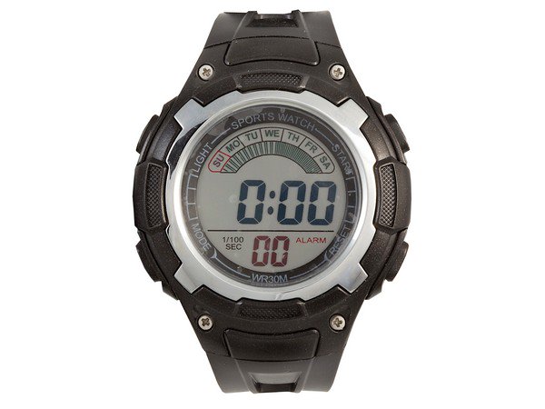 LCD Sports Wrist Watch - 3ATM