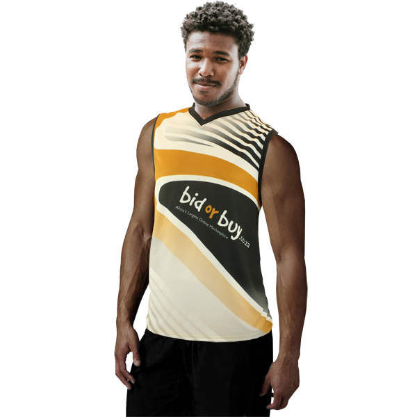 Unisex Basketball shirt - Fully Branded Edge to Edge Full Colour