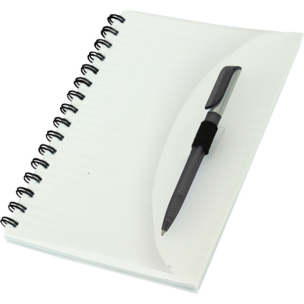 Butterworth A5 Notebook with pen and custom branded pages