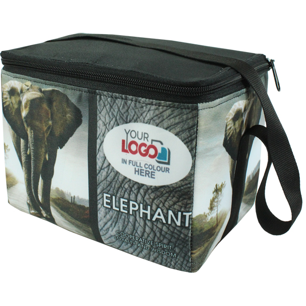 Big Five 6 can cooler. Choose your favorite animal and add logo