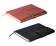 Peninsula Midi Notebook - Avail in: Black or Brown