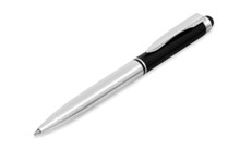 Atlas Stylus Ball Pen - Avail in Black, Navy or Silver