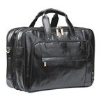 Italian Leather Executive computer bag  Black; Brown