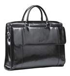 Italian Leather Luxury ladies laptop bag  Black; Brown