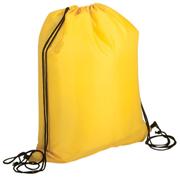 Lightweight Drawstring Bag - 210D - Orange