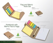Eco Sticky Note And Flag Set - Natural