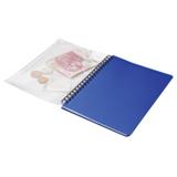 A5 Spiral Notebook With Zip Pouch - 70 Pages - Black
