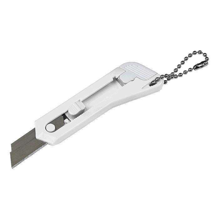 Mini Utility Knife With Keychain - Avail in: White