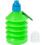 600ml Collapsible Water Bottle with Carabiner Clip