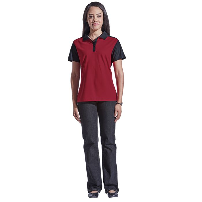 Ladies Eagle Golfer - Avail in: Black/Charcoal, Navy/Charcoal, R