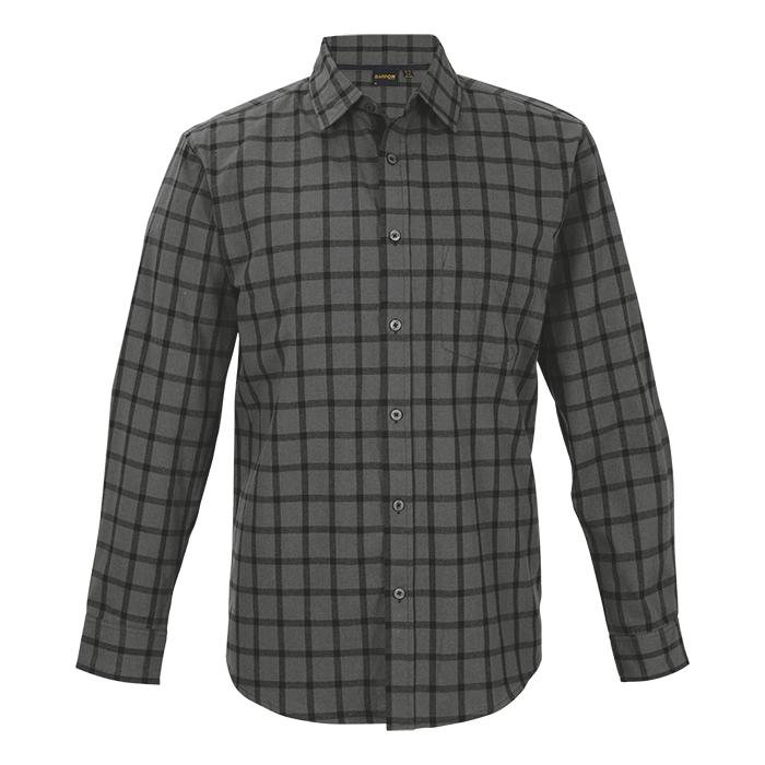 Enviro Eco Friendly Lounge Shirt Long Sleeve. Charcoal/Black or