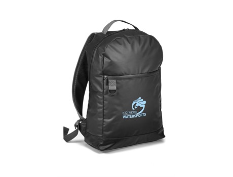 Sierra Water-Resistant Backpack - Black