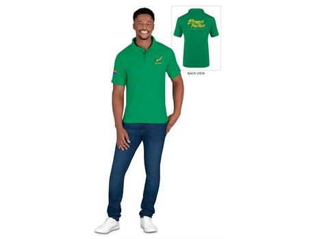 Springbok Mens Golf Shirt - Available in: Black, Navy, Green, Da