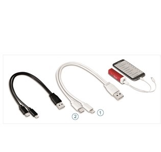 My-Power 3-in-1 Connector Cable - Black or White