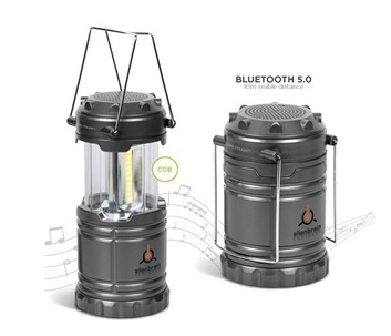Sydney Lantern & Bluetooth Speaker SC - Gunmetal