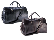 Leather Bowlers Seamed Travel Bag