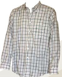 100% cotton Three Tone Check Shirt.  Short and long sleeve  - Wi