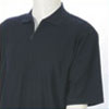Basic Zip Golf Shirt - Navy