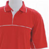 Eastward Golf Shirt - Red/White