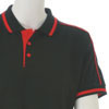 Ladies Trendsetter Golf Shirt - Black/Red