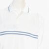 Malibu Golf Shirt - White/Sky
