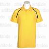 Michael Golf Shirt - Yellow/Black/White