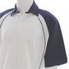 Pinnacle Golf Shirt - White/Navy