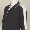 Summer Polo Golf Shirt - Black/White