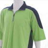 Vibrant Golf Shirt - Lime/Navy