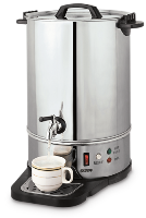 16 Litre Stainless Steel Urn - Silver