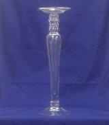 Glass Candle Stick 50 * 16cm Diameter