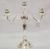 Silver Plated Candles Holder - 35cm