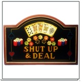 Poker Wall Plaque 40 * 60cm