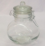 Glass Spice Jar 450ml - 15cm (Height)