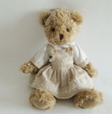 Plush Cuddly Teddy Bear Girl 30cm