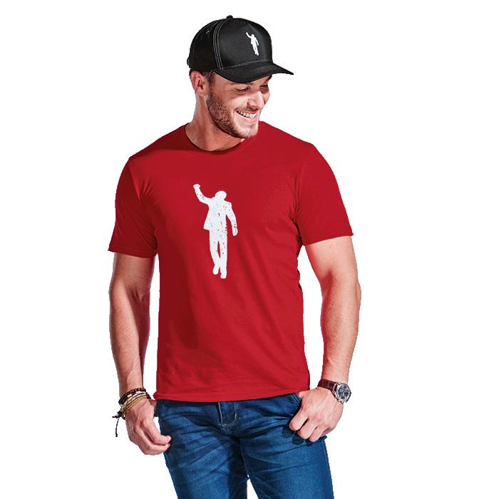 466/64 Mens 155g T-Shirt - Avail in: Black, Red or White