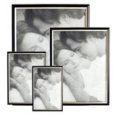 Wooden Photo Frame with Silver Trim (4 * 6 inch)