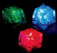 LED Flashing Ice Cube- YELLOW
