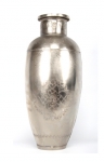 Nickel Plated Vase Small 46Cm