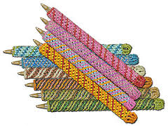 African Beaded Pens