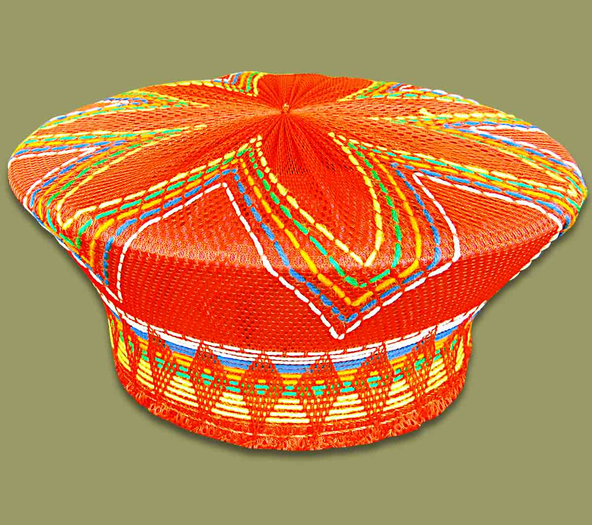 Zulu Hat Traditional Orange (AFRICAN0111) - Corporate Gifts & Clothing ...